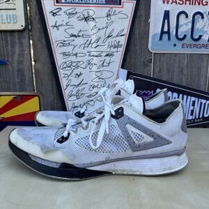 Nike White and Gray Men's Athletic Shoes